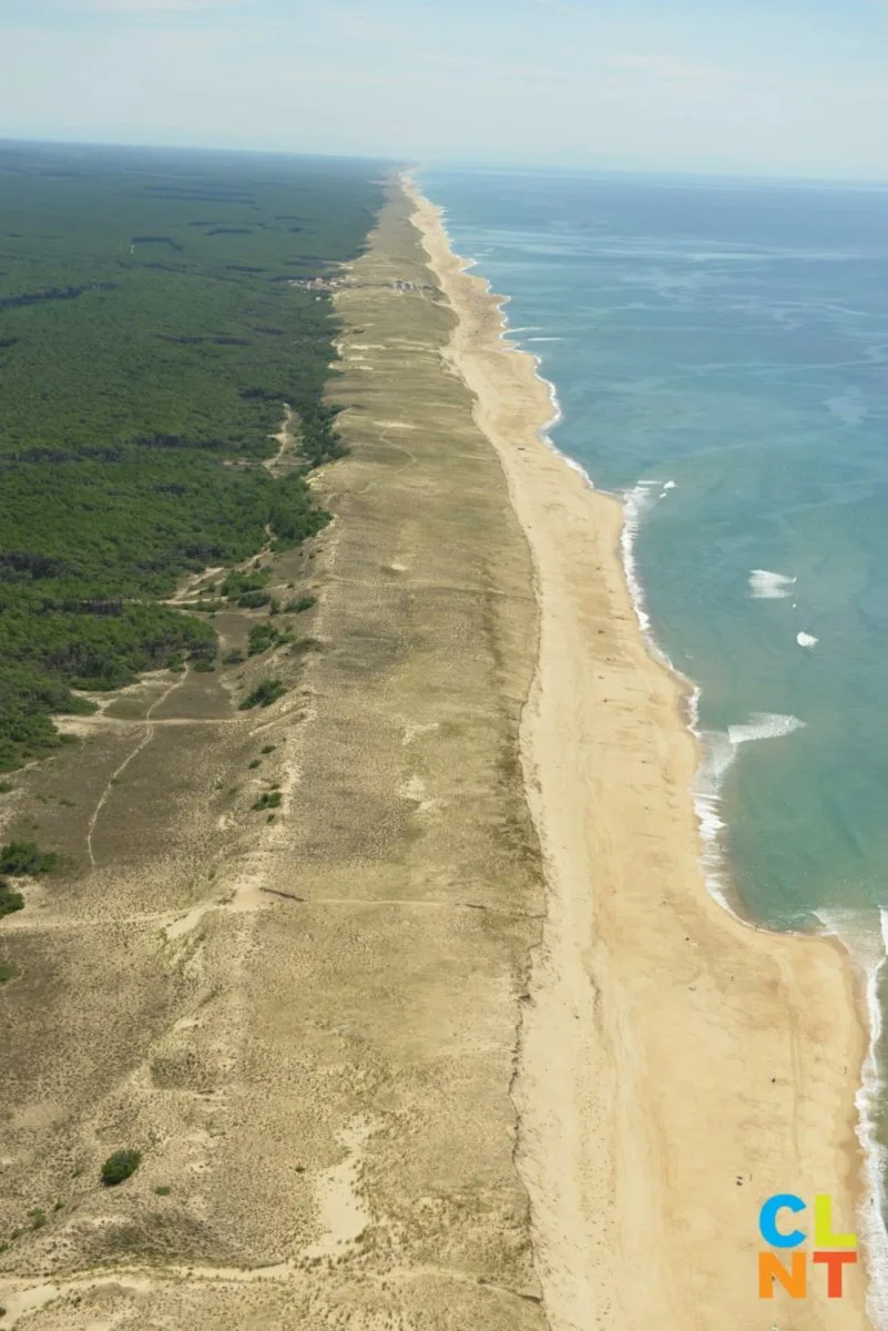 Contis plage landes cap de l'homy