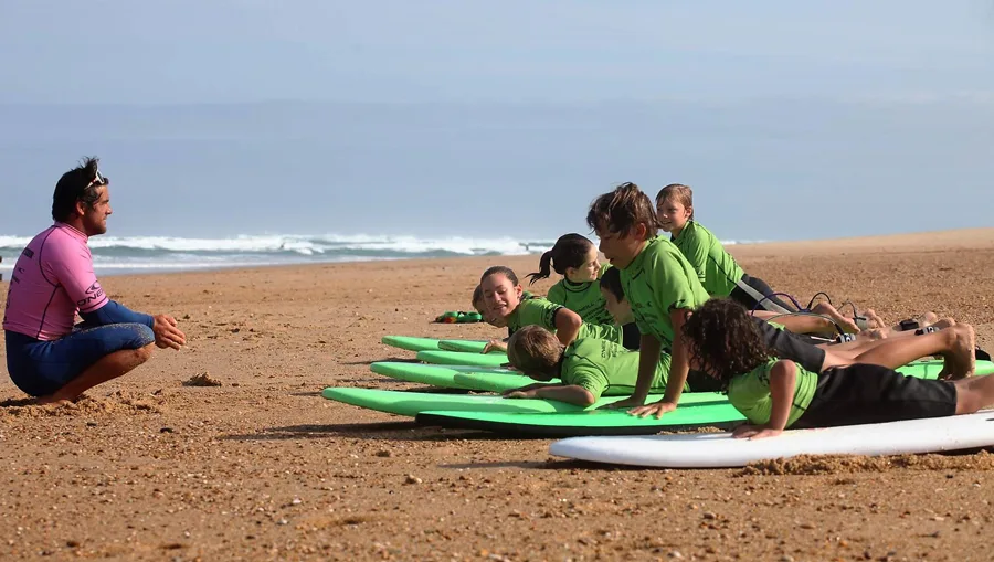 Initiation surf à Seignosse (Landes)