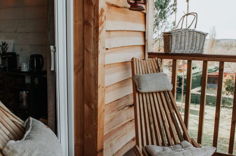 2023 – ROQU – Cabane Lou Pignada – Terrasse – ©Allyson LAFFITTE Photographe