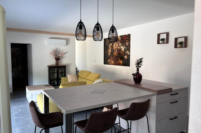 2024 – ROQU – Gîte de l’Estampon – Salon & Cuisine – ©OT Landes d’Armagnac – LT (6)