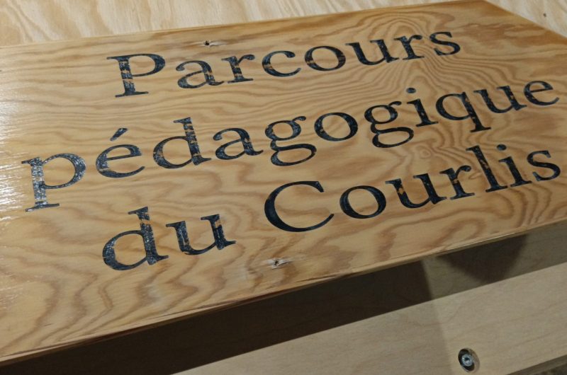 A Mézos, parcours pédagogique du Courlis