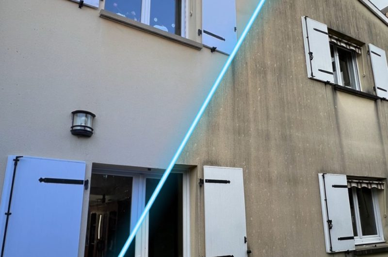 3 – Photo nettoyage façade