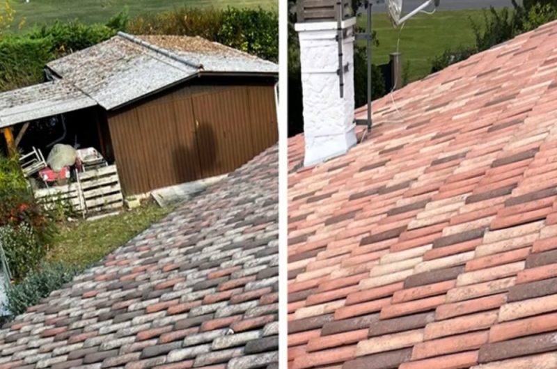 3 -Photo demoussage toiture