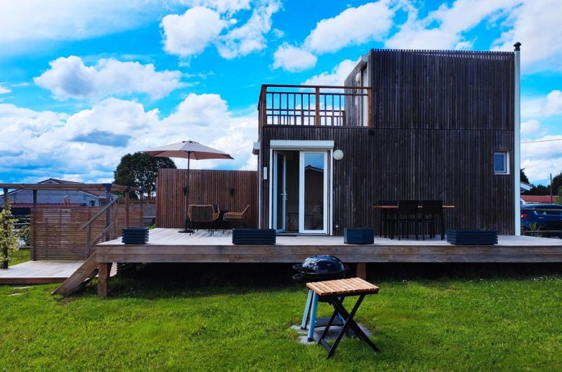 A l’orée des acacias chalet. ©Préjean Tharaud