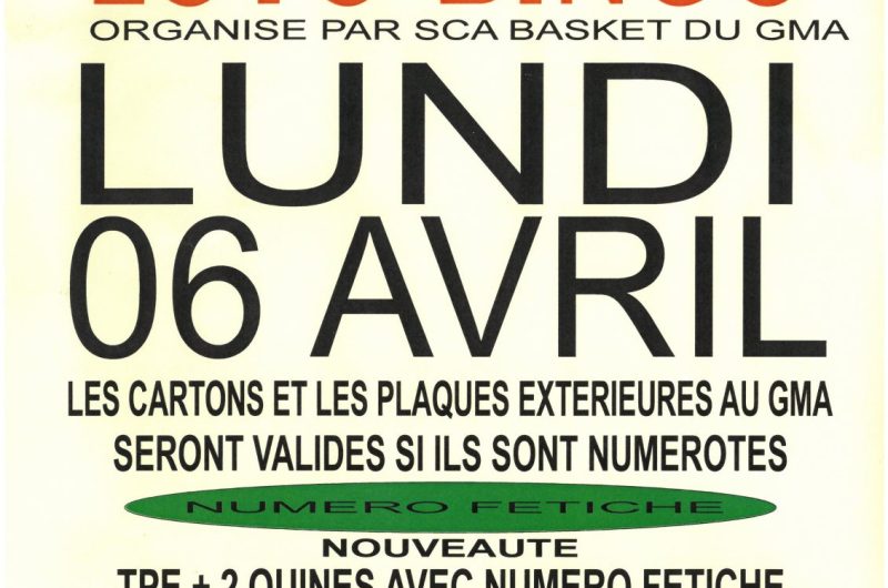 ARENGOSSE LOTO BINGO 060426