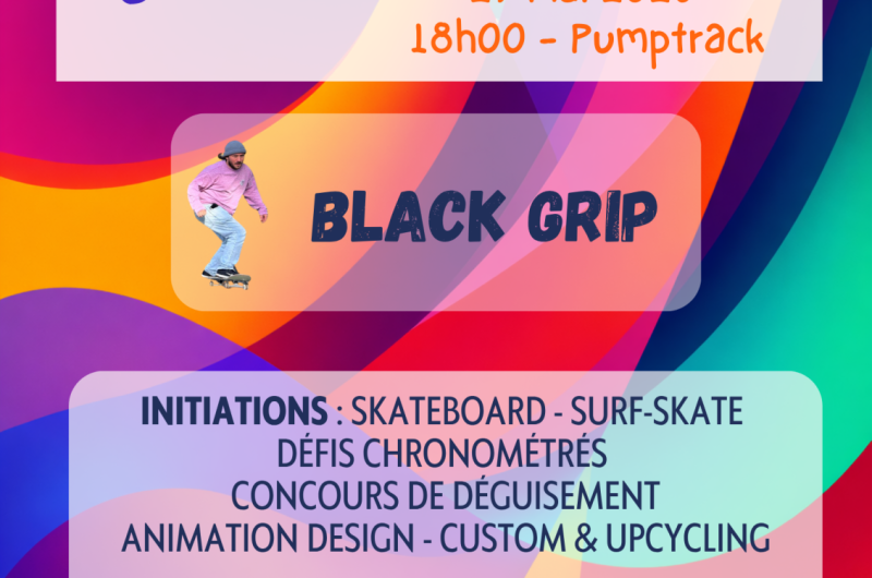 Festival Ychoux en scènes 2026 – Affiche Black Grip