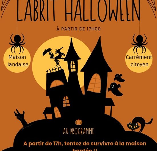 Affiche HALLOWEEN 2026 – LABRIT