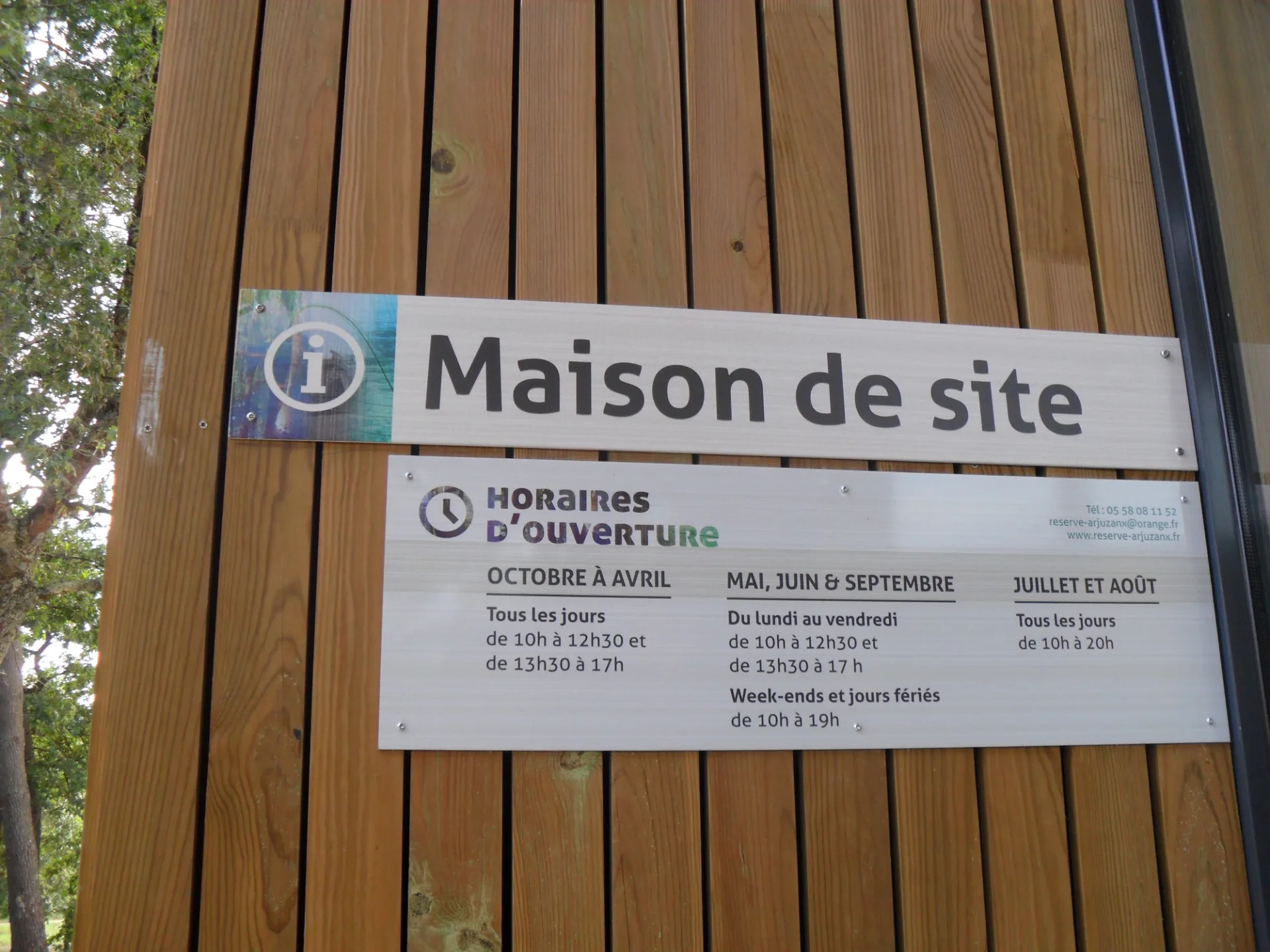 Arjuzanx Maison du Site