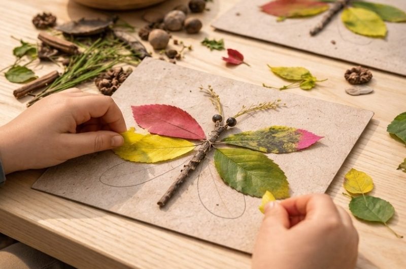 Atelier créatif – insectes d’automne 2