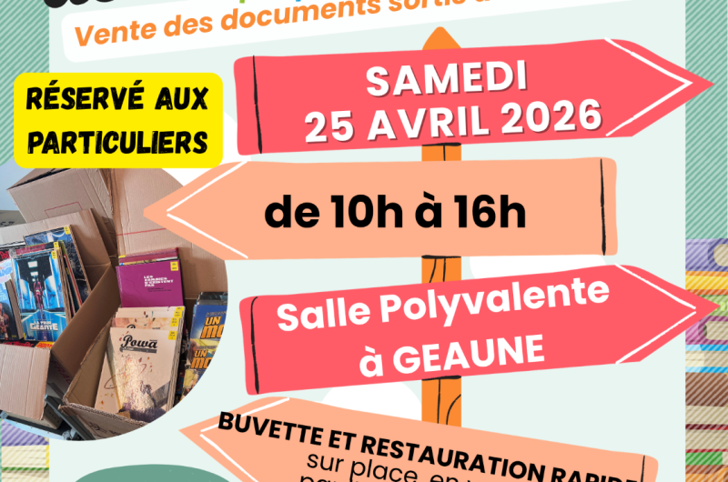 Braderie de la Médiathèque