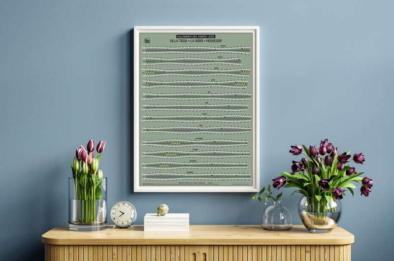 Calendrir des mare╠ües Villa Tiega Hossegor kaki_2025 copie