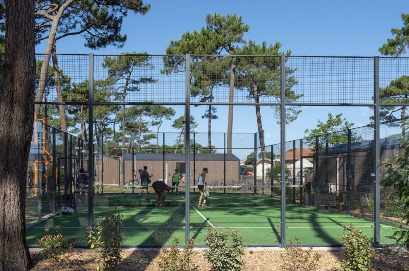 Campéole plage sud tennis