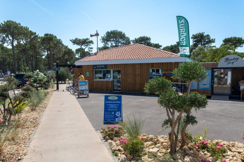 Campéole plge sud entrée