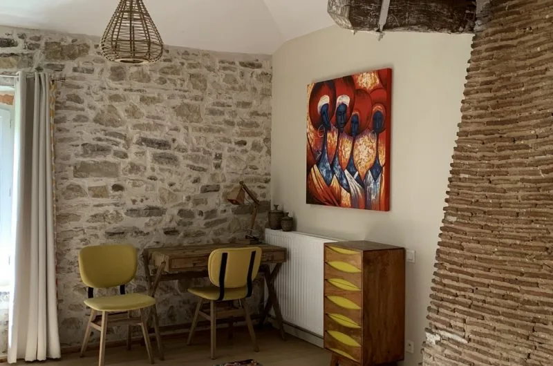 Caverie de Peyroux – chambre rouge 2