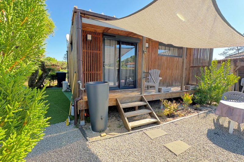 Ecokube soustons cote jardin