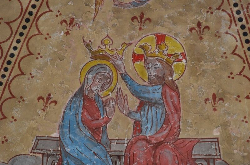 Garein – Eglise – int- Peintures murales choeur web(2)