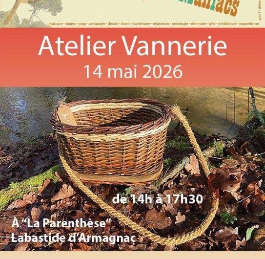 Labastide d’Armagnac – Atelier vannerie – 14 Mai