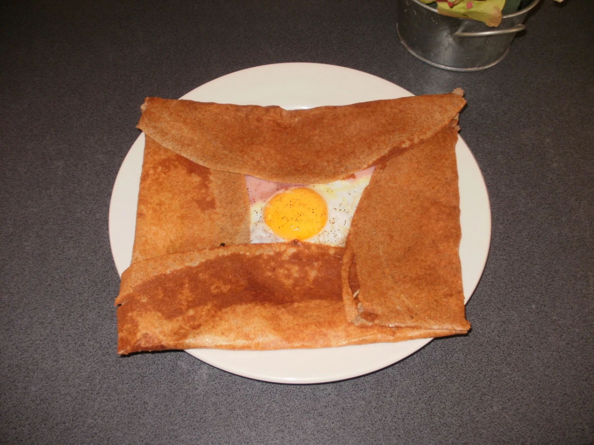 Labastide d’Armagnac -Restaurant – Crêperie Sucre paille – Plat (3)