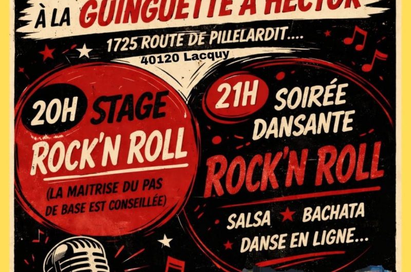 Lacquy – Stage et soirée dansante rock’n roll – 17 Avril