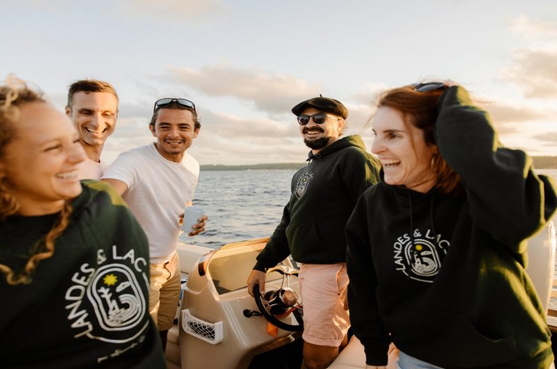 Landes et Lac bateau 8