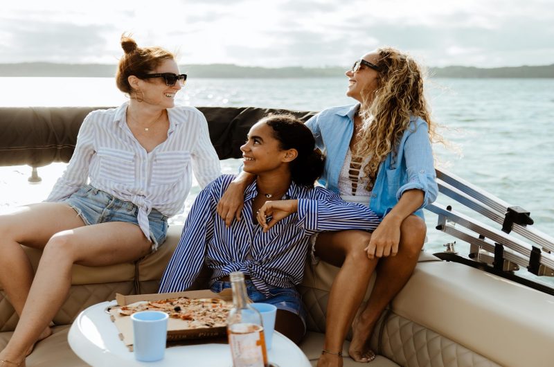 Landes et Lac bateau2