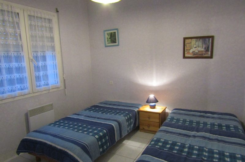 Lestage bleu – chambre 2lits 1pers