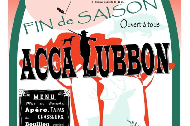 Lubbon – Repas de la chasse – 19 Avril