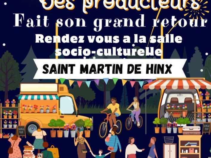 Marché St Martin de Hinx