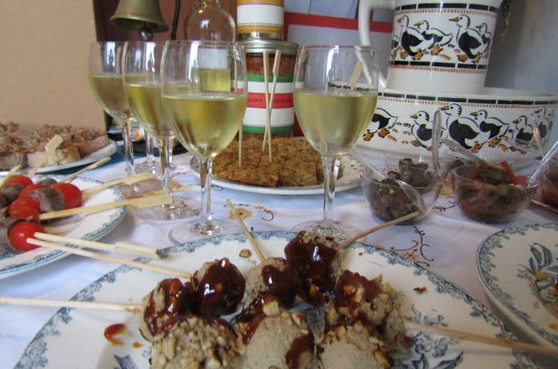 Moment de dégustation – Atelier tapas – Ferme Le Houn – Landes Chalosse