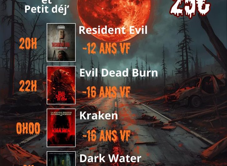 Nuit Halloween ciné;