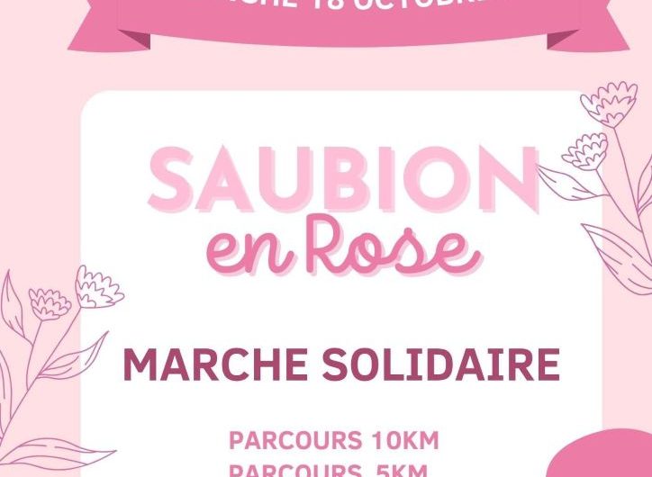 Octobre Rose Saubion