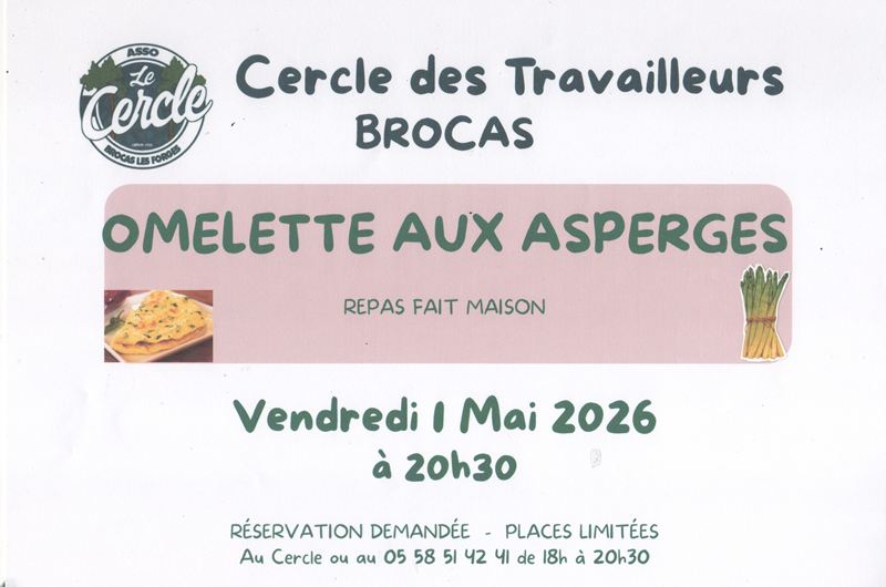 Omelette aux asperges 01.05.2026
