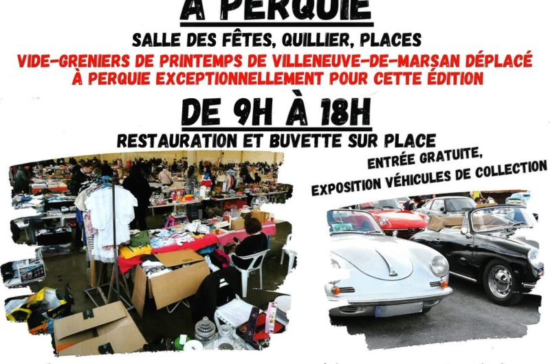 Perquie – Vide greniers – 26 Avril