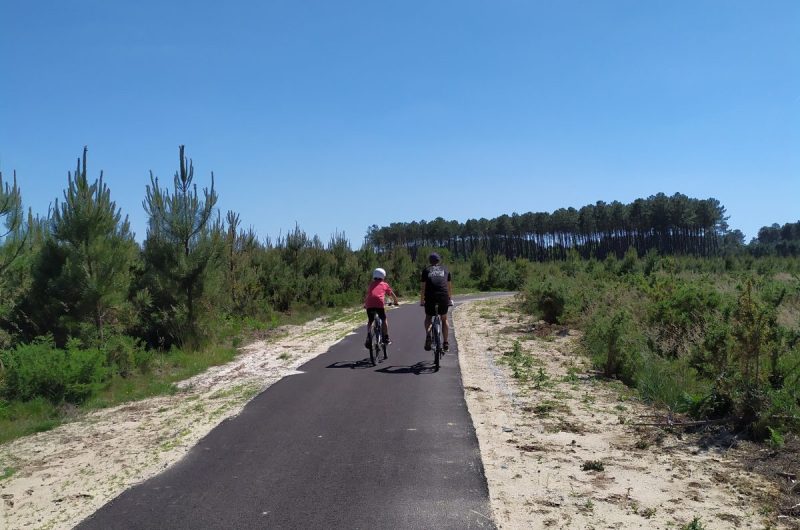 Piste Cyclable bourg de Vielle / bourg de St Girons