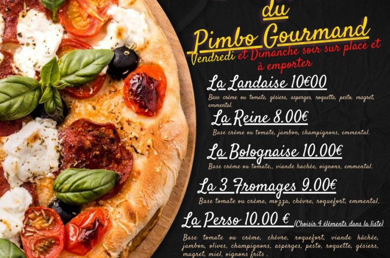 Pizzas Pimbo Gourmand
