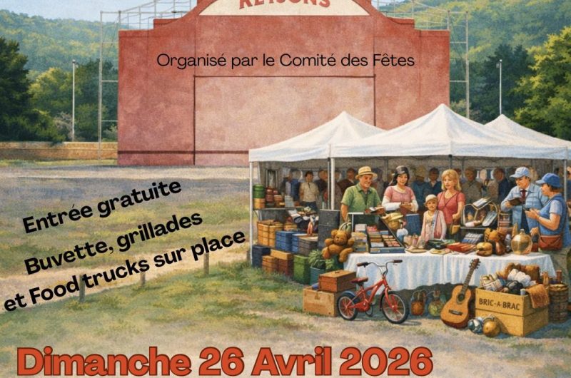 Retjons – Vide grenier – 26 Avril