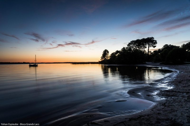 SONNIER levé soleil lac