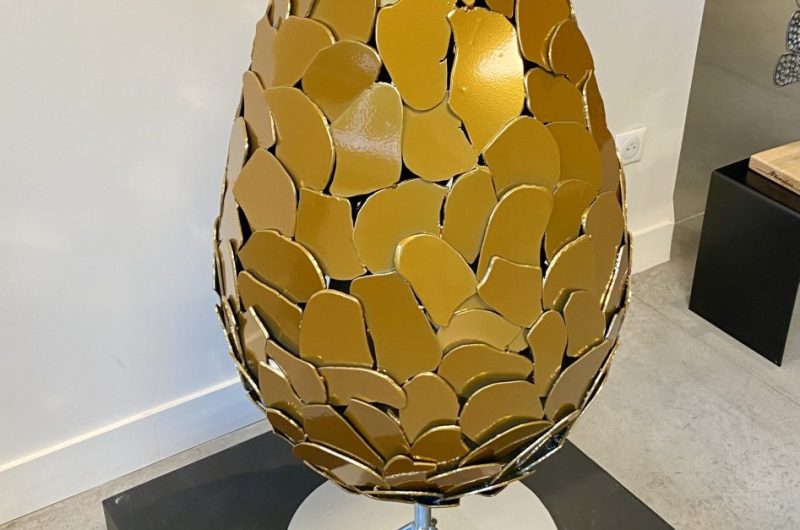 Sculpture PIGNE DE PIN