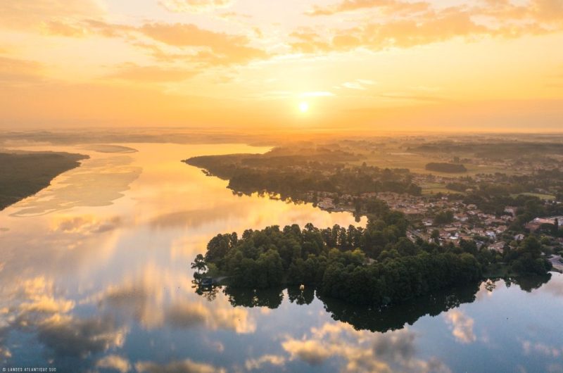 Soustons-Lac-27072021-Sunrise-©Landes Atlantique Sud – V2