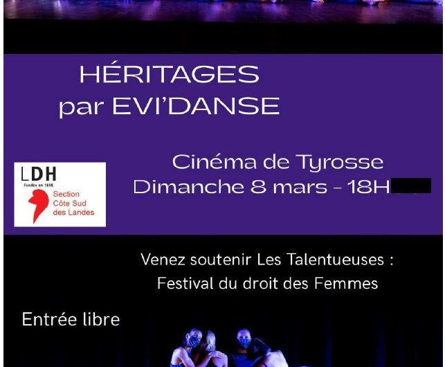 Spectacle de danse Héritages