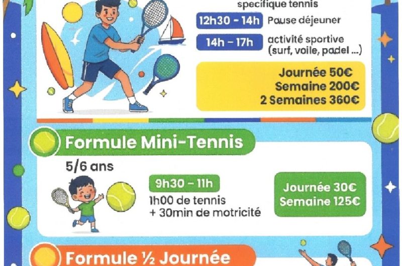 Stage as tennis et padel