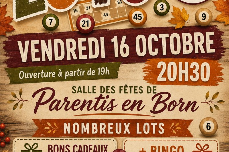 affiche loto 16 octobre