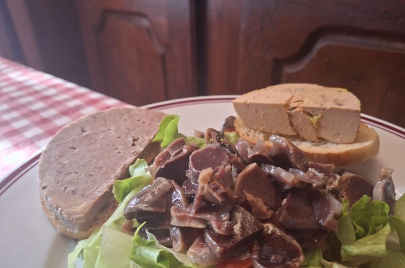 assiette landaise ferme auberge Marquine Mugron ©OT Terres de Chalosse – SD