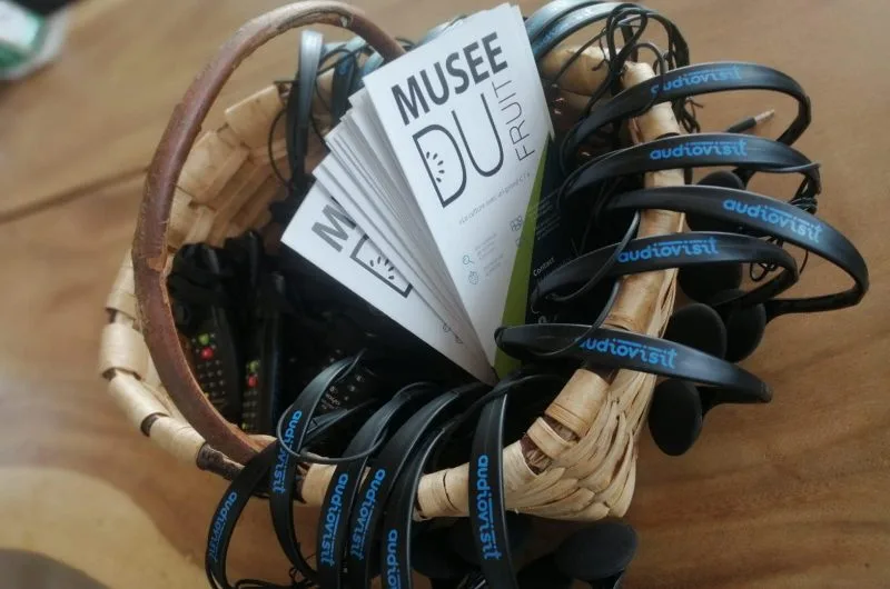 audio guide © Musée du Fruit