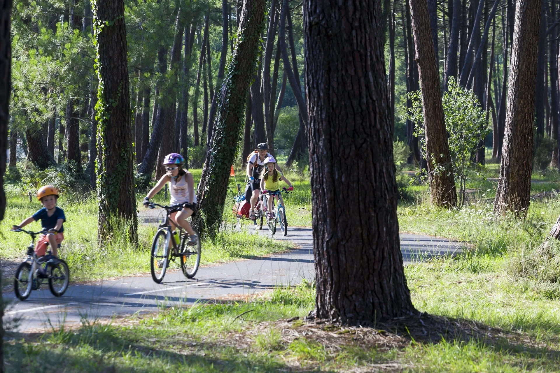 Le tour de Biscarrosse Plage à vélo