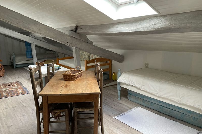 chambre sous pente gite la parenthese