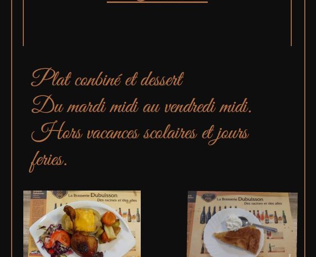 menu du jour mamase messanges