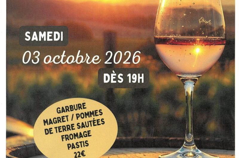 repas gascon 3 octobre