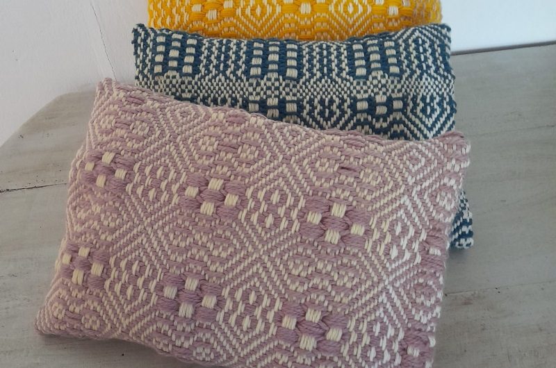 tissage coussin