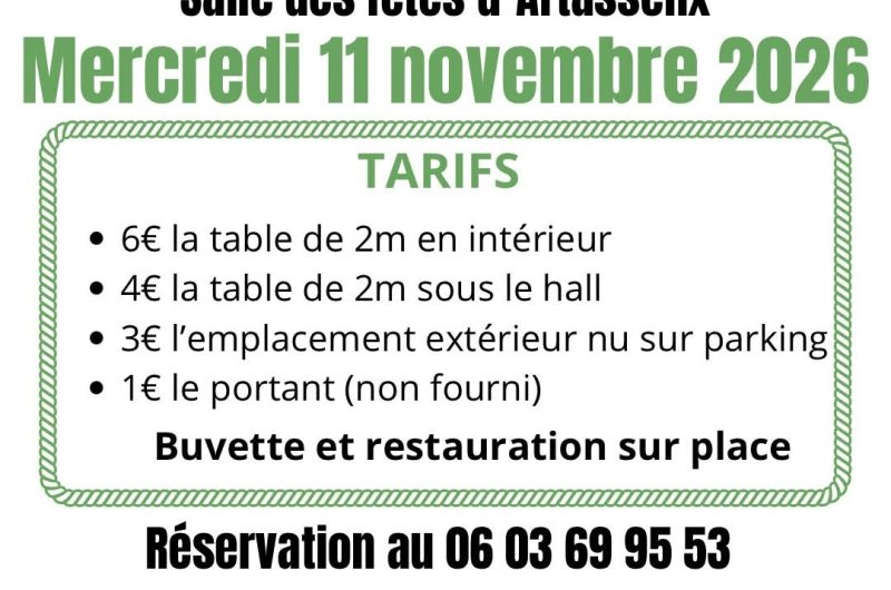 vide grenier 11-11